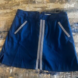 Putt cuter!! Lady Hagan Navy golf skort SZ 6